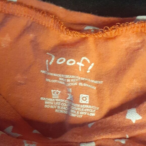 Poof! Size M stars girls tee - Picture 3 of 4